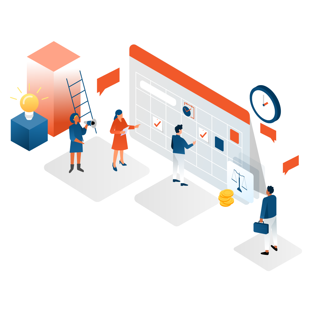 MatterAlert legal docketing and calendaring platform illustration